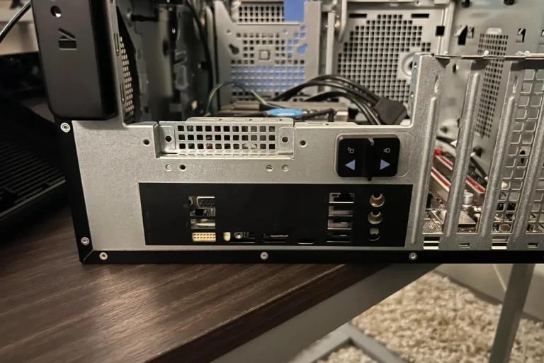 What is the VGA port in the motherboard?
